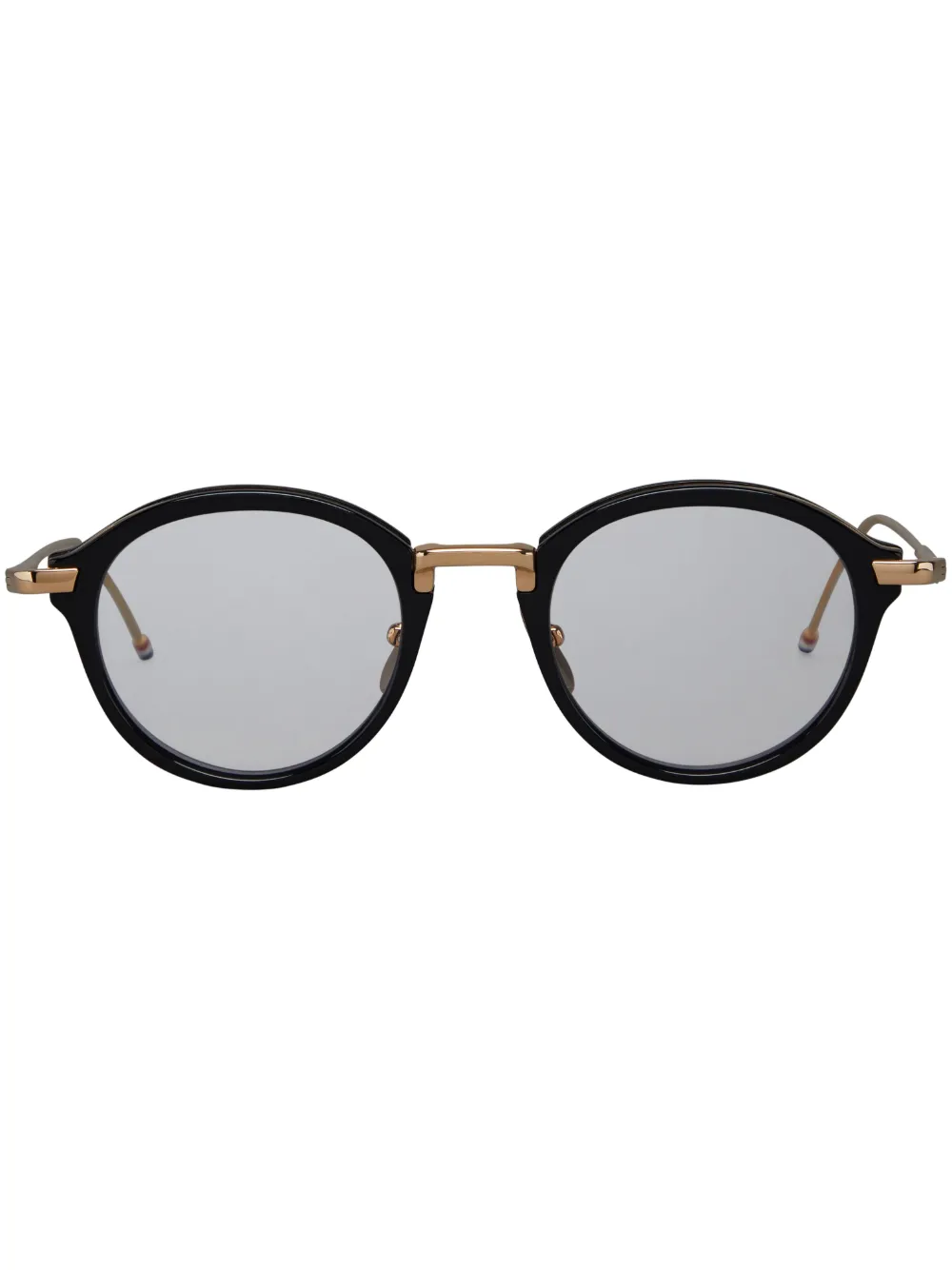 

Очки в круглой оправе Thom Browne Eyewear, черный