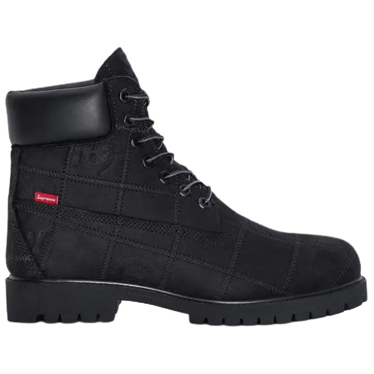 Supreme x PREMIUM короткие ботинки Martin Unisex Timberland, черный — фото 3