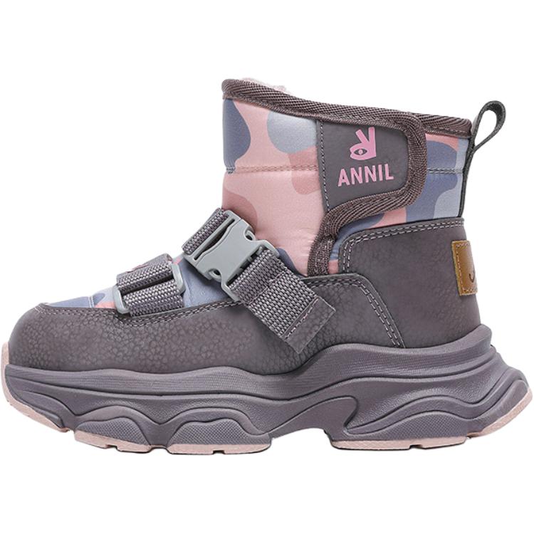 

Детские противоскользящие антиударные амортизирующие износостойкие ботинки Kids Annil, темно-фиолетовый