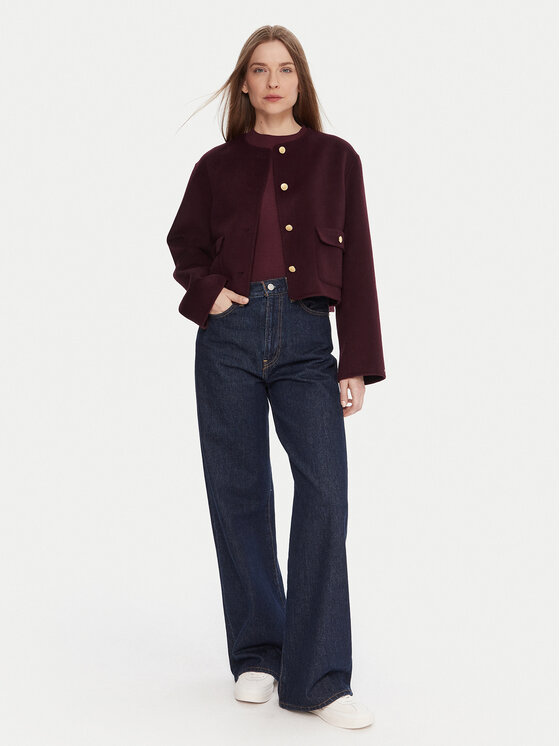 Демисезонная куртка regular fit WW0WW47446 Tommy Hilfiger, красный — фото 2