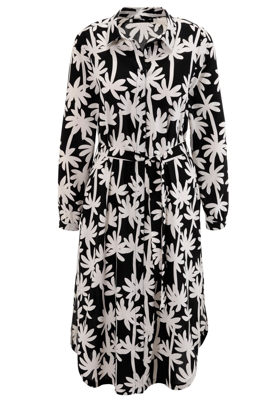 

Платье рубашка Aniston SELECTED Shirt Dress, черный