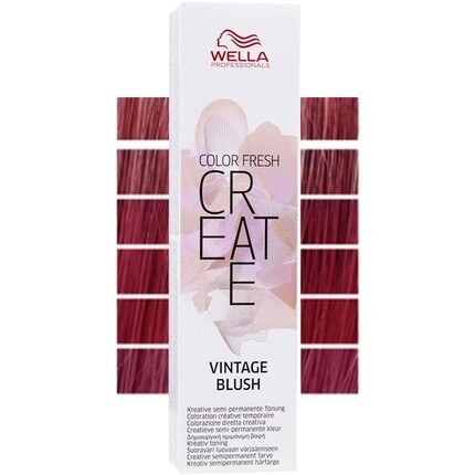 

Краска для волос Professionals Fresh Create Vintage Румяна 60 мл, Wella