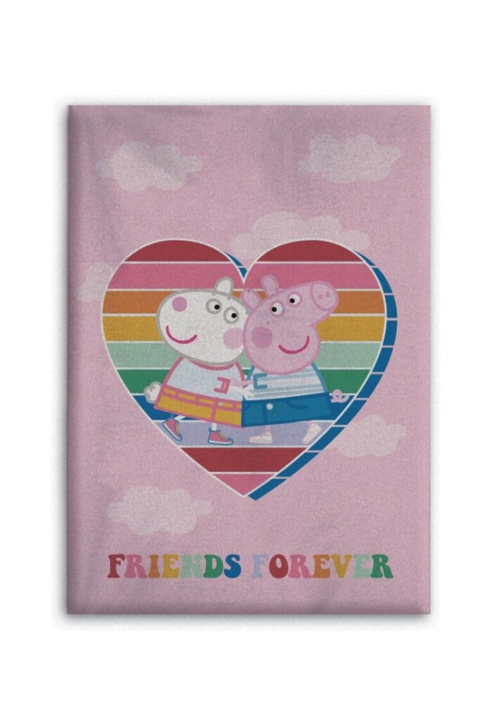 

Флисовое одеяло «Человек-паук» мягкое одеяло 100 х 140 см Peppa Wutz Pig, коричневый