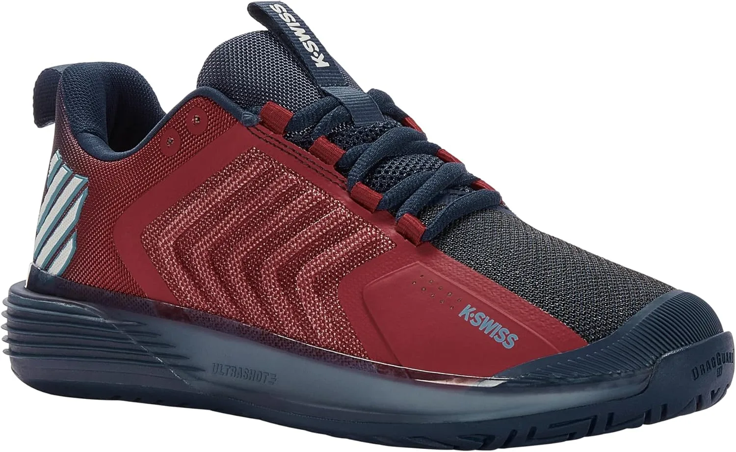 Мужские теннисные кроссовки K-Swiss Ultrashot 3. Спортивная обувь K-Swiss Performance, синий