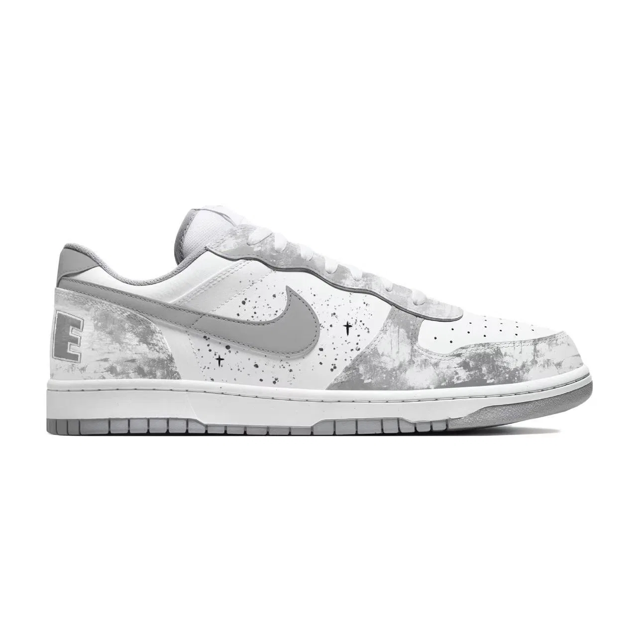 Кеды Nike Big Low White Gray — фото 4