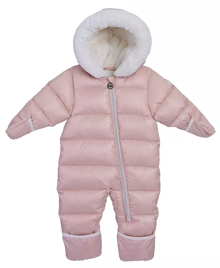 

Детский комбинезон из искусственного меха для девочек Michael Kors, розовый