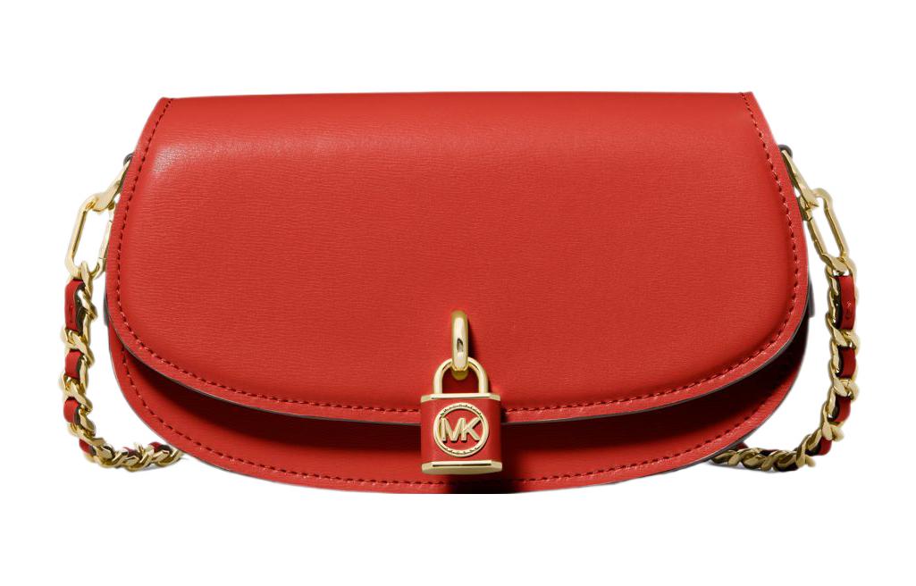 

Сумка Mila через плечо, кожаная женская красная MICHAEL KORS