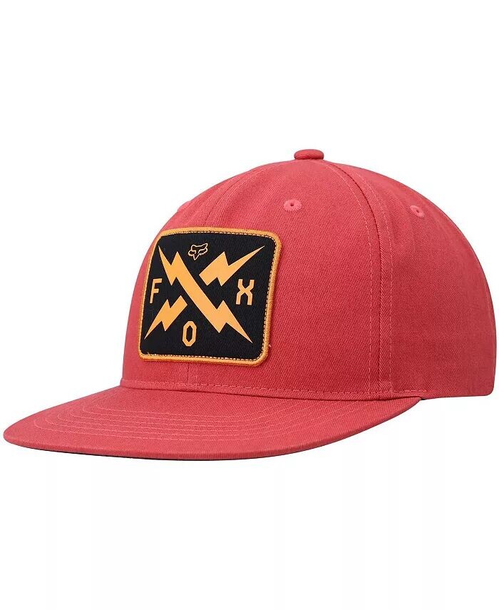 

Мужская красная кепка Snapback с калибровкой Fox