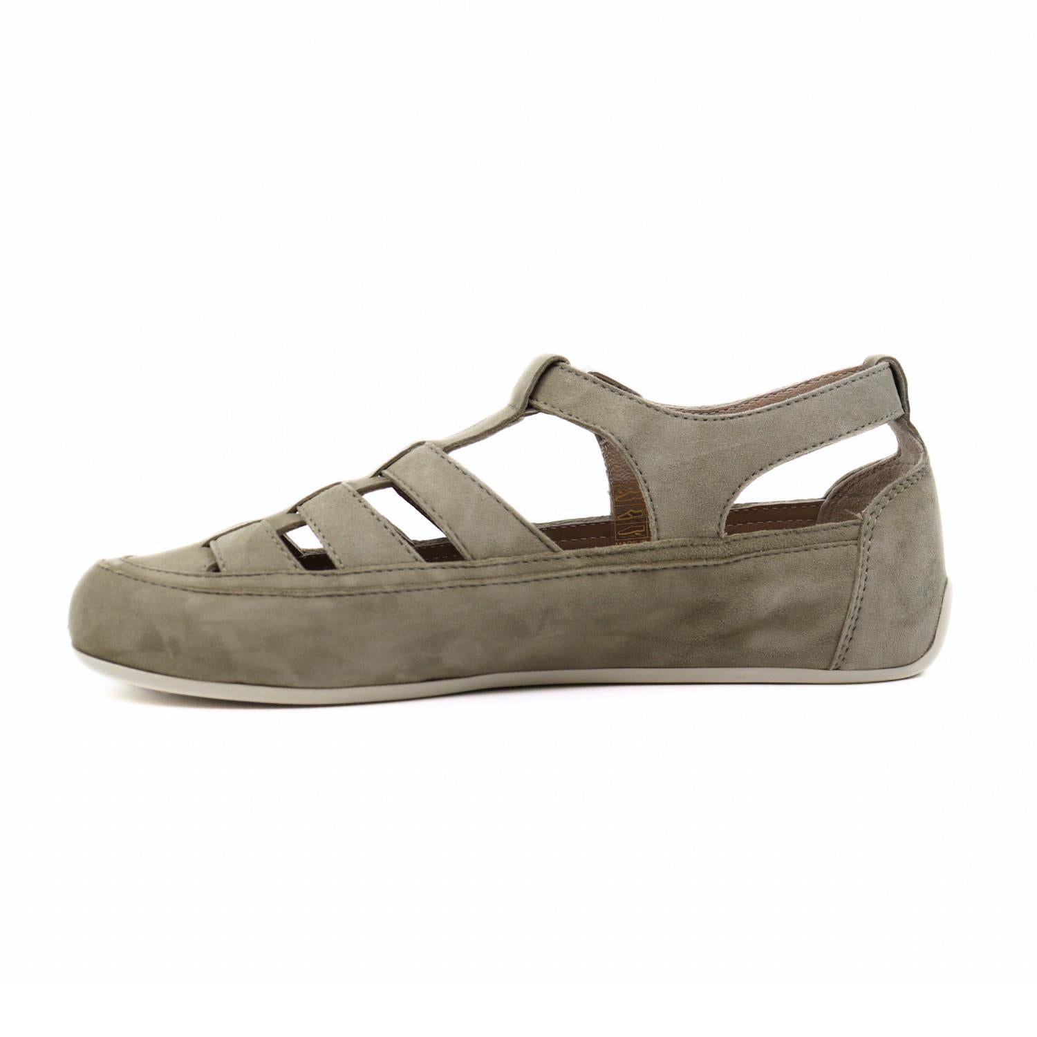 Women's Rock T-Bar Velvet Suede Sandals In Slate Candice Cooper, Slate — фото 4