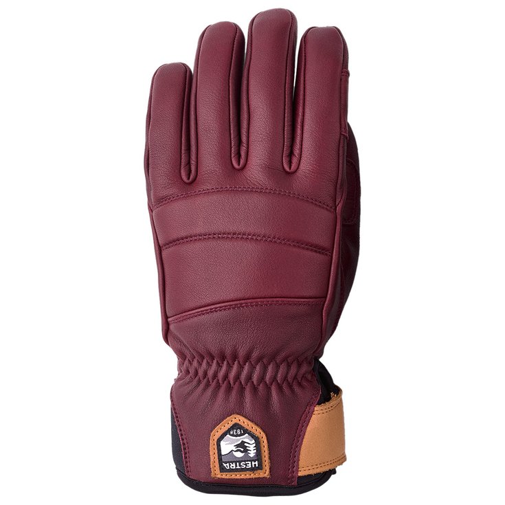 

Женские перчатки осенней линии бордо - L Hestra