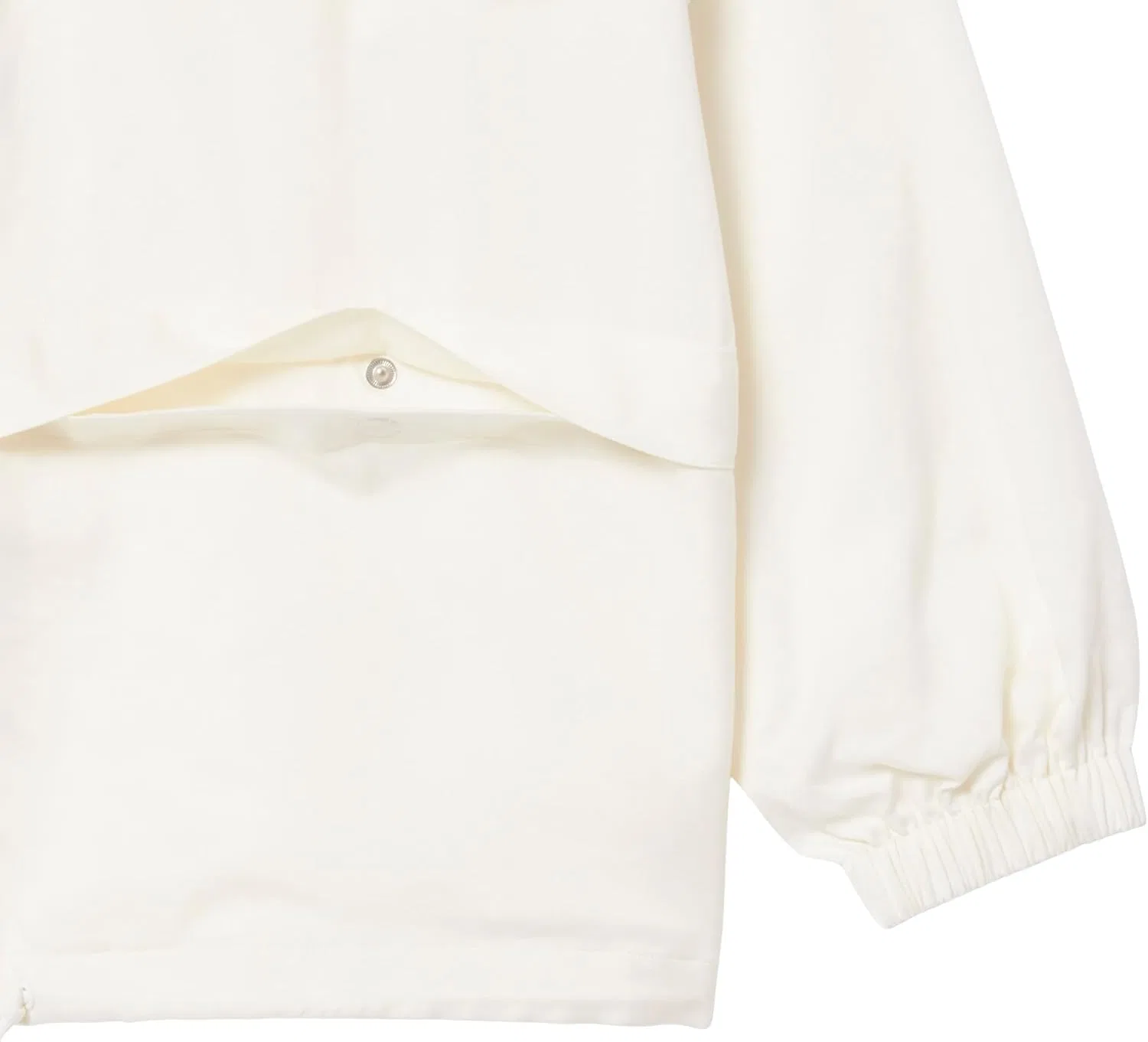 Куртка Lacoste Oversized Linen Blend Flour — фото 3