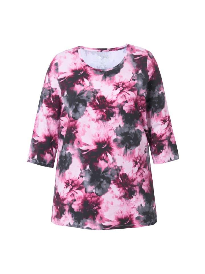 

Футболка Ulla Popken Shirt, цвет magenta