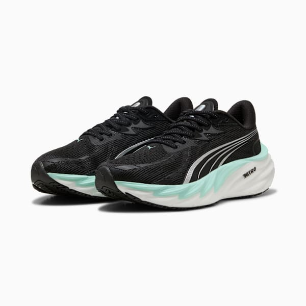 Женские кроссовки для бега по шоссе Velocity Nitro 4 Puma, черный — фото 2