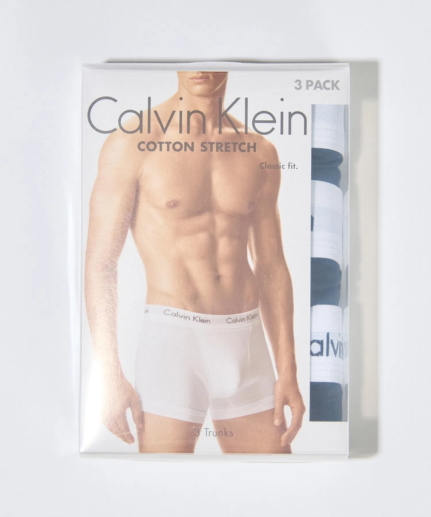 【Calvin Klein】Хлопковые эластичные боксеры, комплект из 3 штук U2662G — фото 4