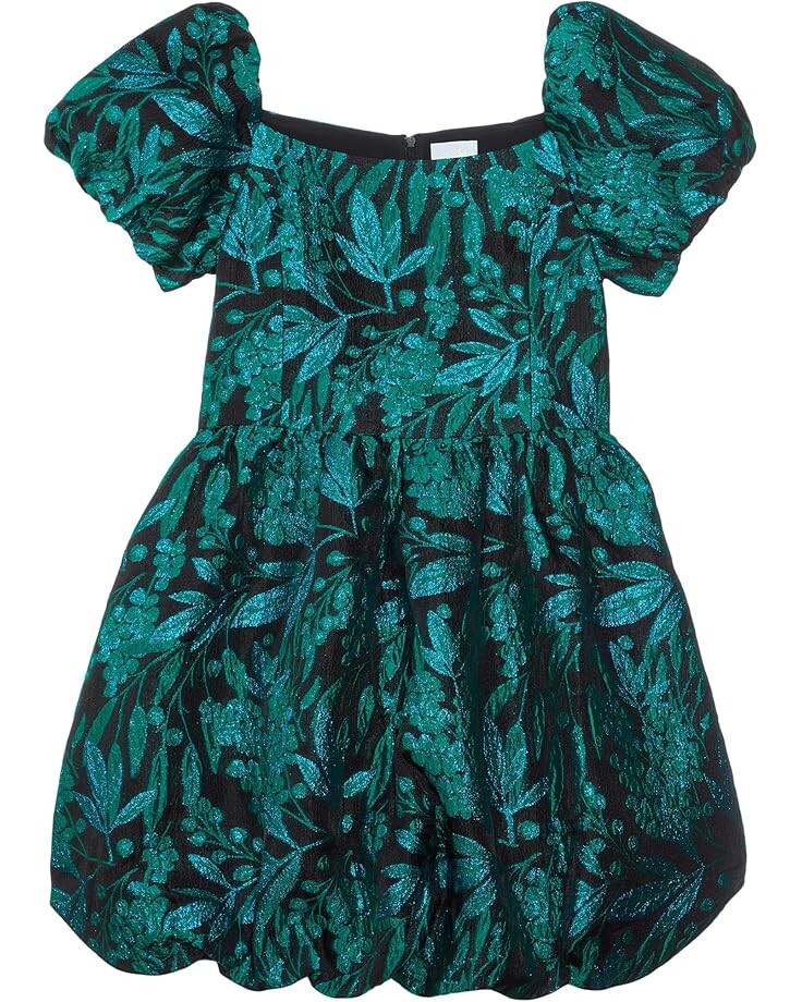 

Платье Lilly Pulitzer Kids Koji Dress, цвет Deep Lagoon Berry Wild Metallic Brocade