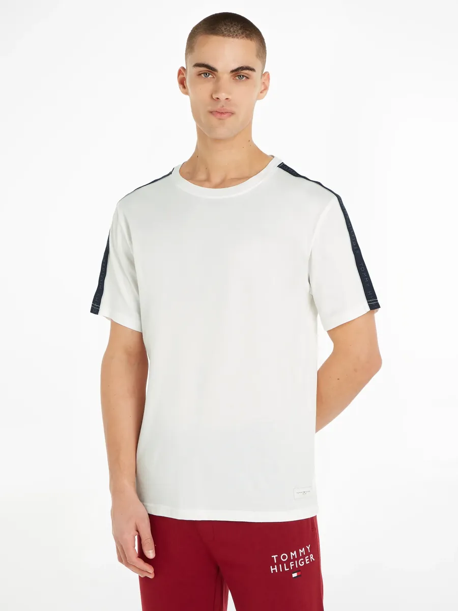 

Футболка Tommy Hilfiger Underwear "SS TEE LOGO", пестрая, цвет Ecru