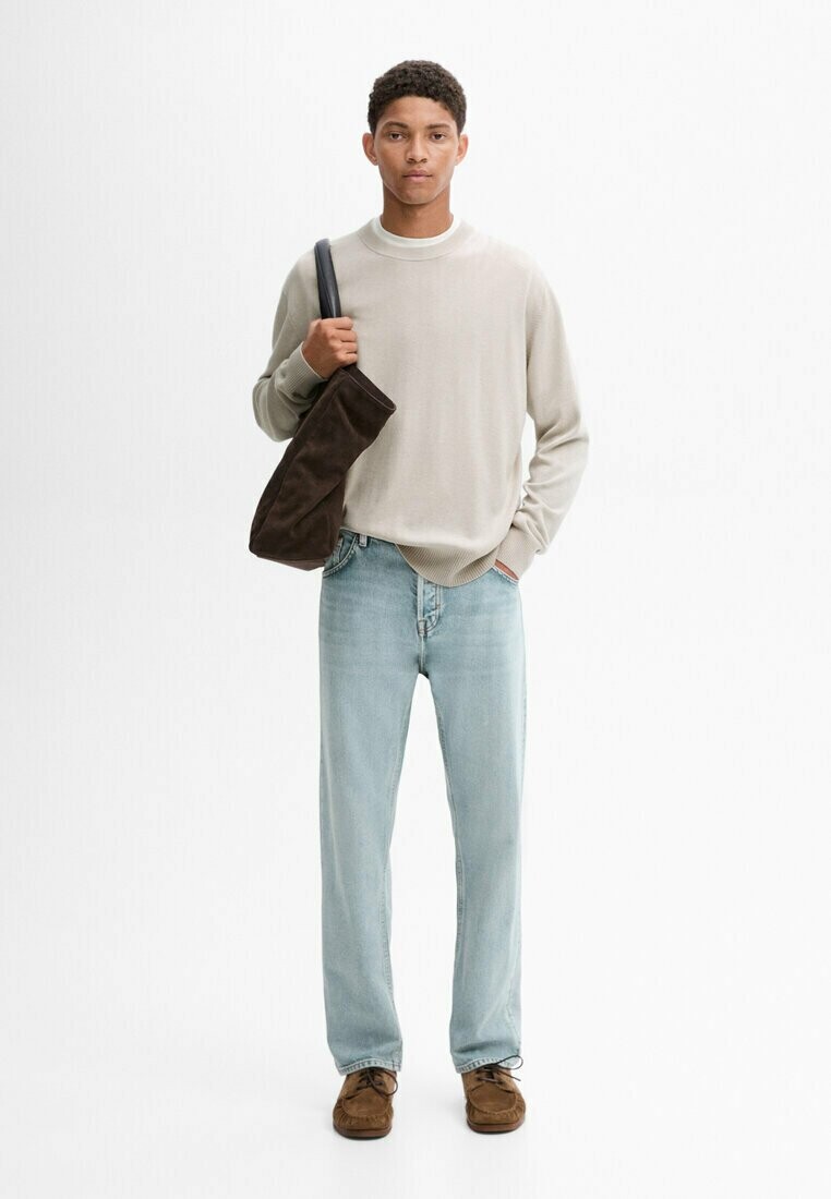 

Джемпер CREW NECK Massimo Dutti, бежевый