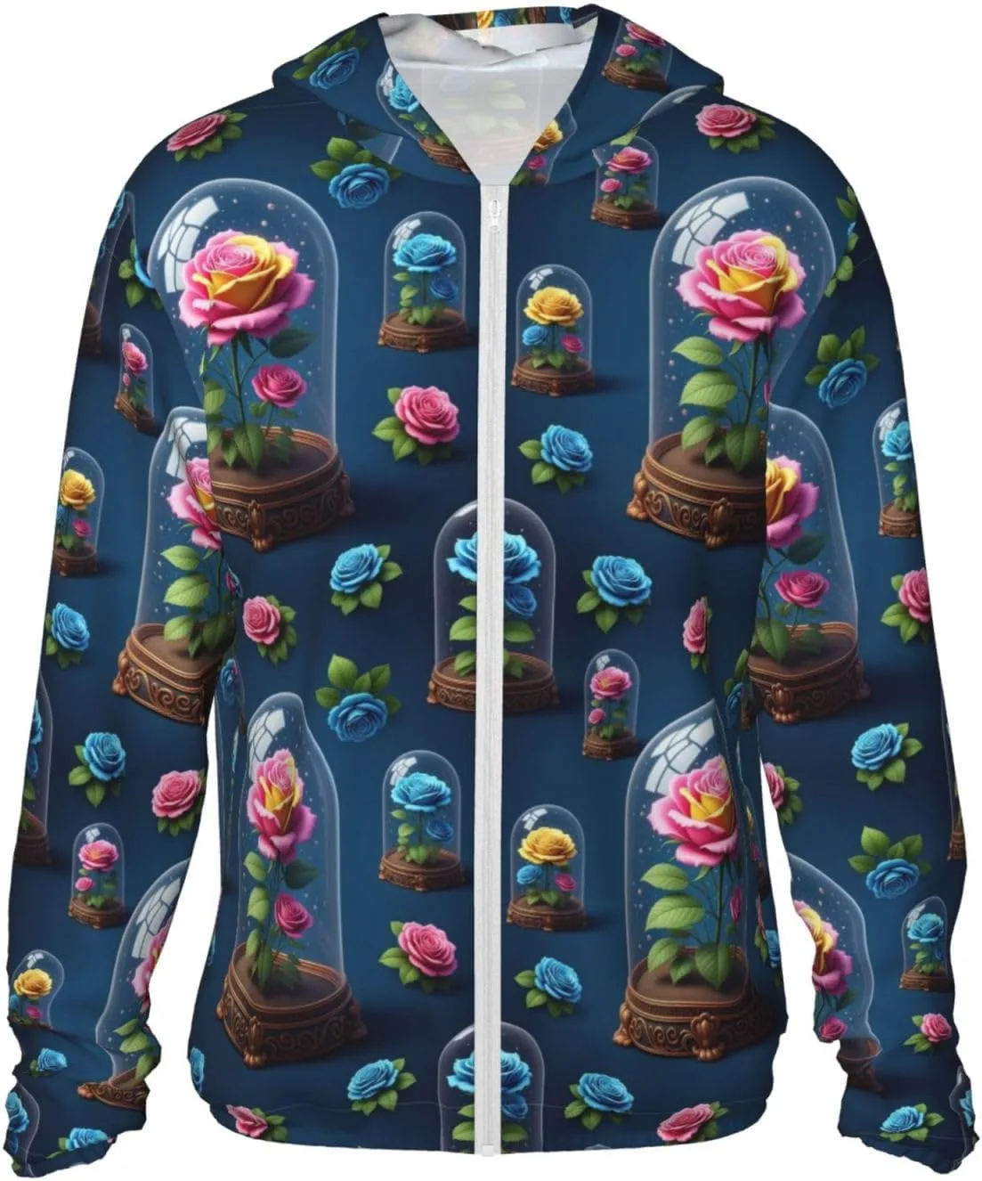 

Женская легкая толстовка с капюшоном Supdreamc, UPF 50+, на молнии