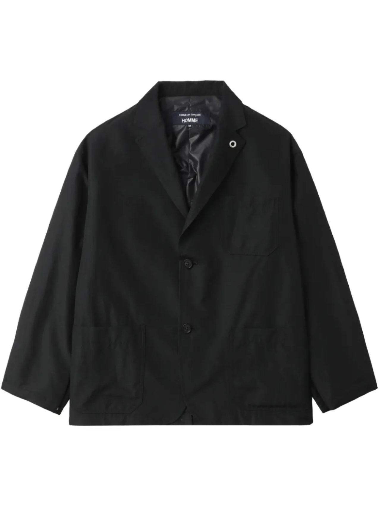 

Однобортный блейзер Comme des Garçons Homme, черный