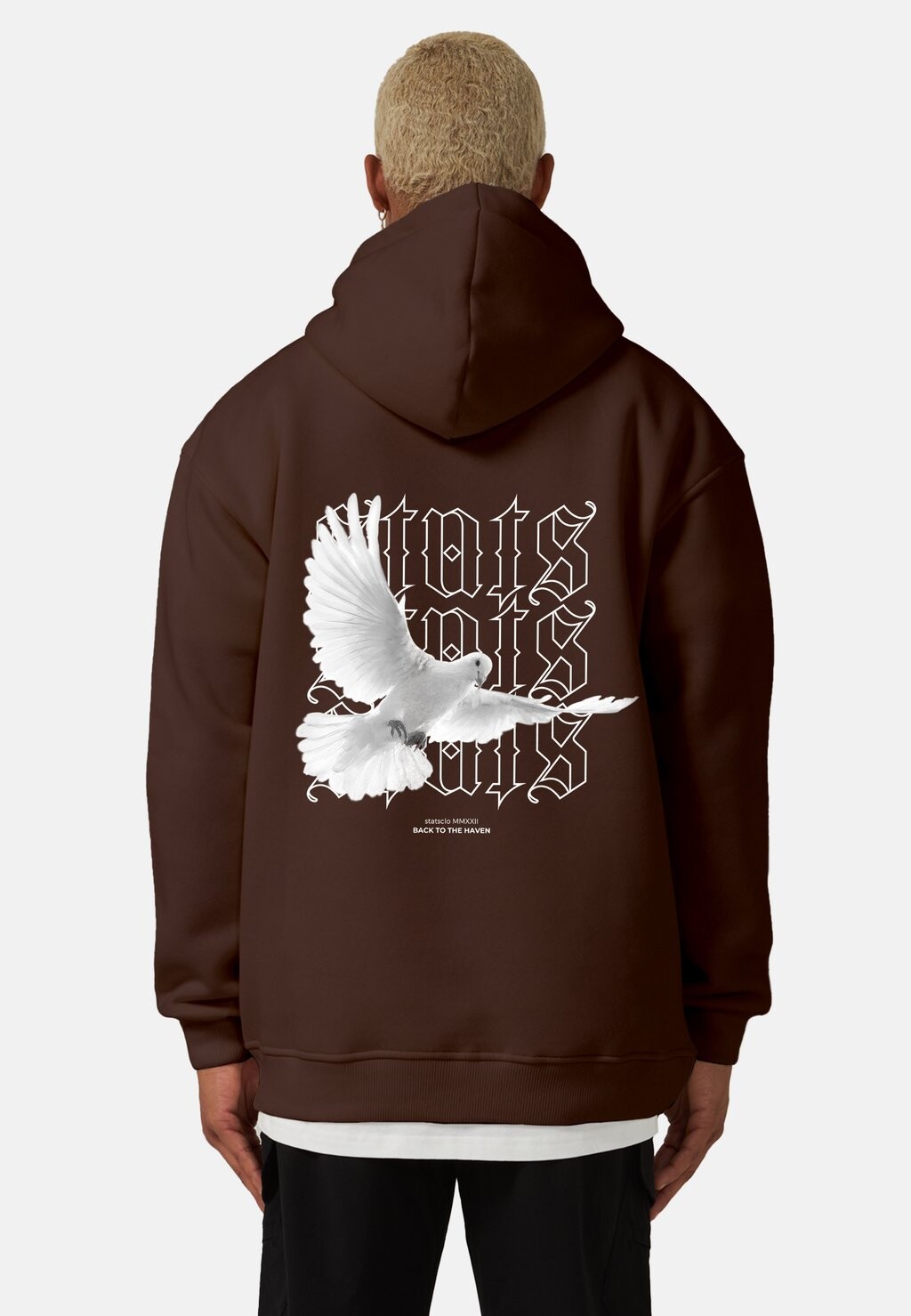

Толстовка PIGEON Stats, цвет brown