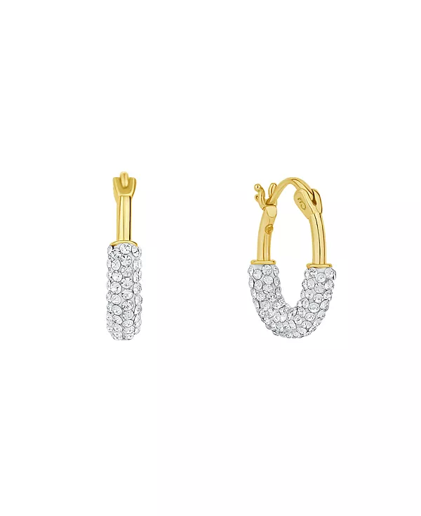 

Серьга-Кольцо с кристаллами And Now This, gold