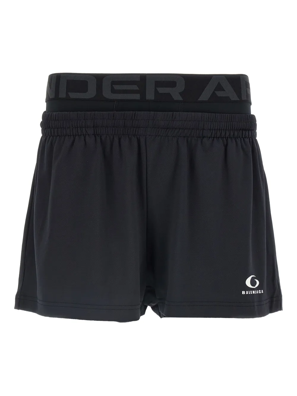 

Сетчатые шорты из коллаборации с Under Armor BALENCIAGA, черный