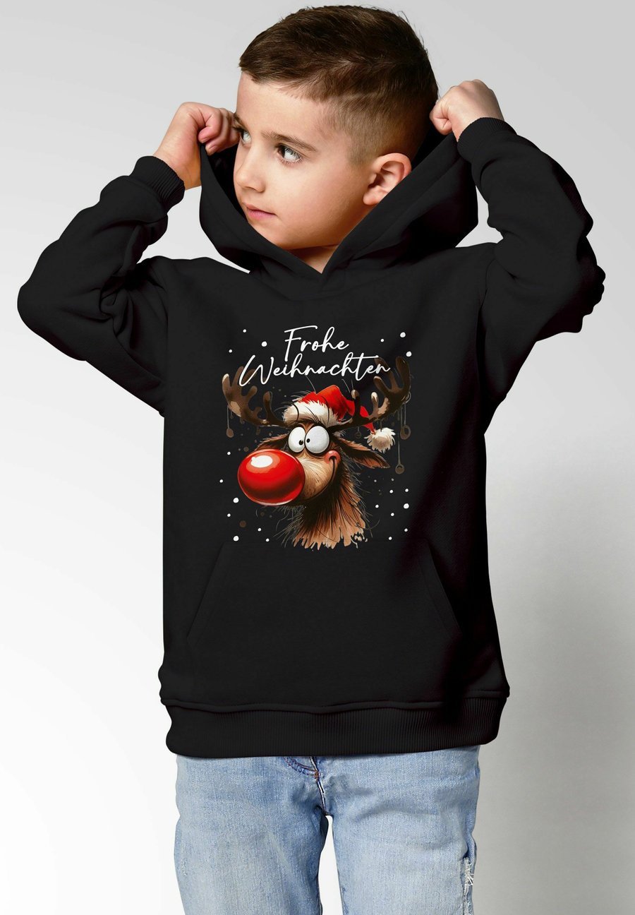 

Худи MoonWorks WEIHNACHTS RENTIER RUDOLPH OUTFIT, Schwarz/Anthracite