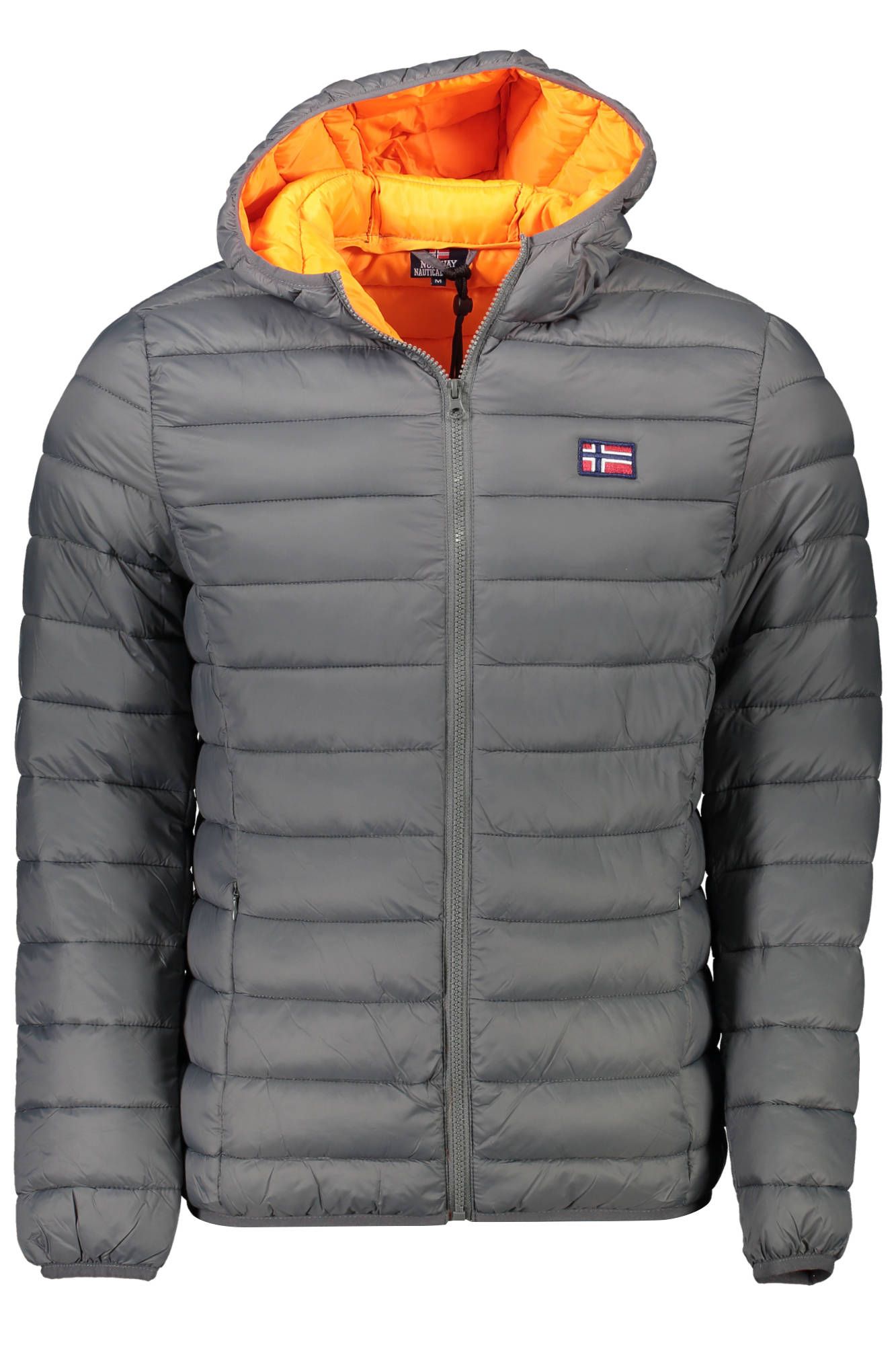 

Мужская куртка из серого полиамида Geographical Norway