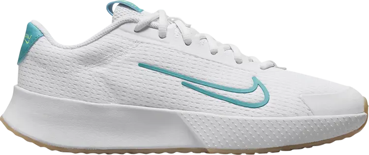 

Кроссовки Wmns NikeCourt Vapor Lite 2 HC 'White Teal Nebula', белый