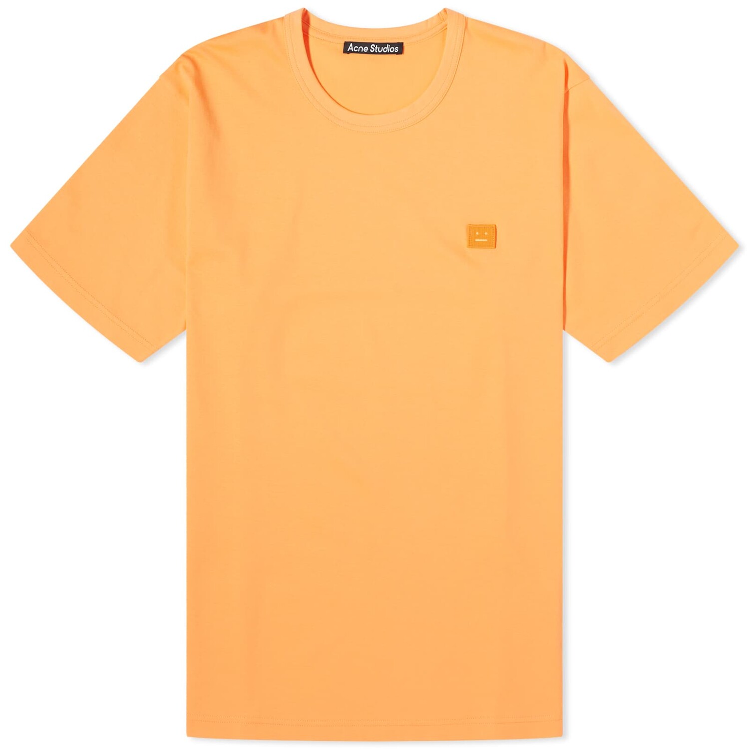 

Футболка Acne Studios Nash X Face, цвет Mandarin Orange