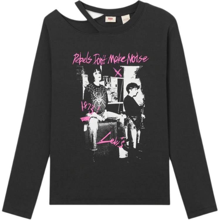 

Levis Левис Свитшот Женский Черный