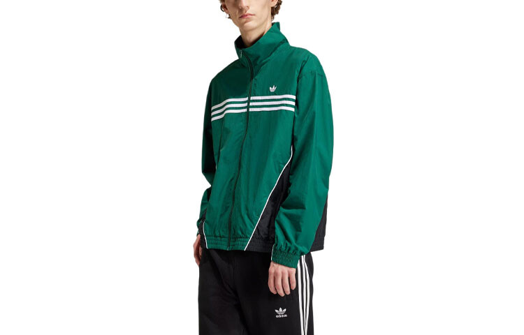 

FLAMES Куртка мужская лесная зеленая Adidas Originals, зеленый