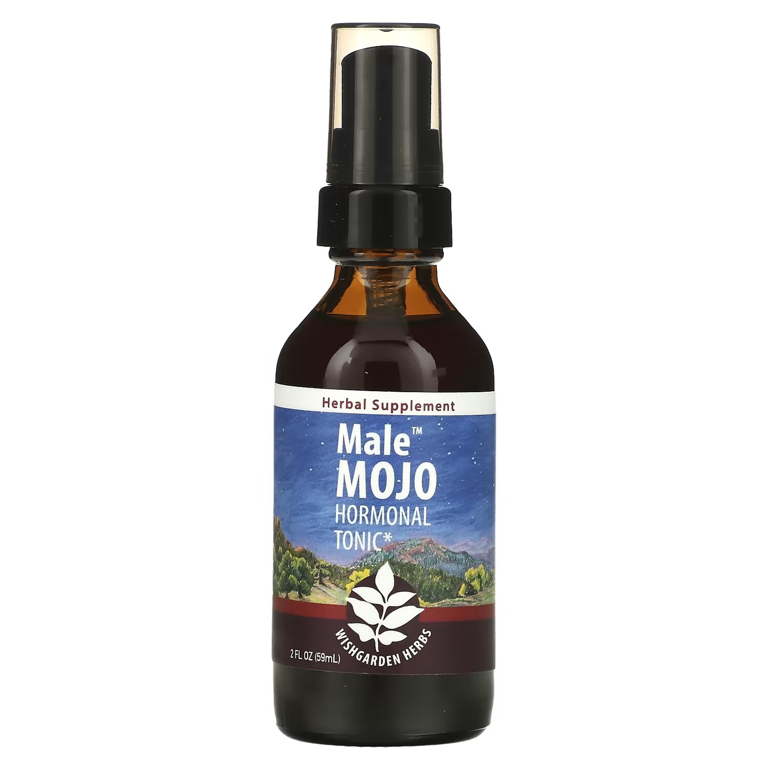 

Тоник мужской гормональный WishGarden Herbs Mojo, 59 мл