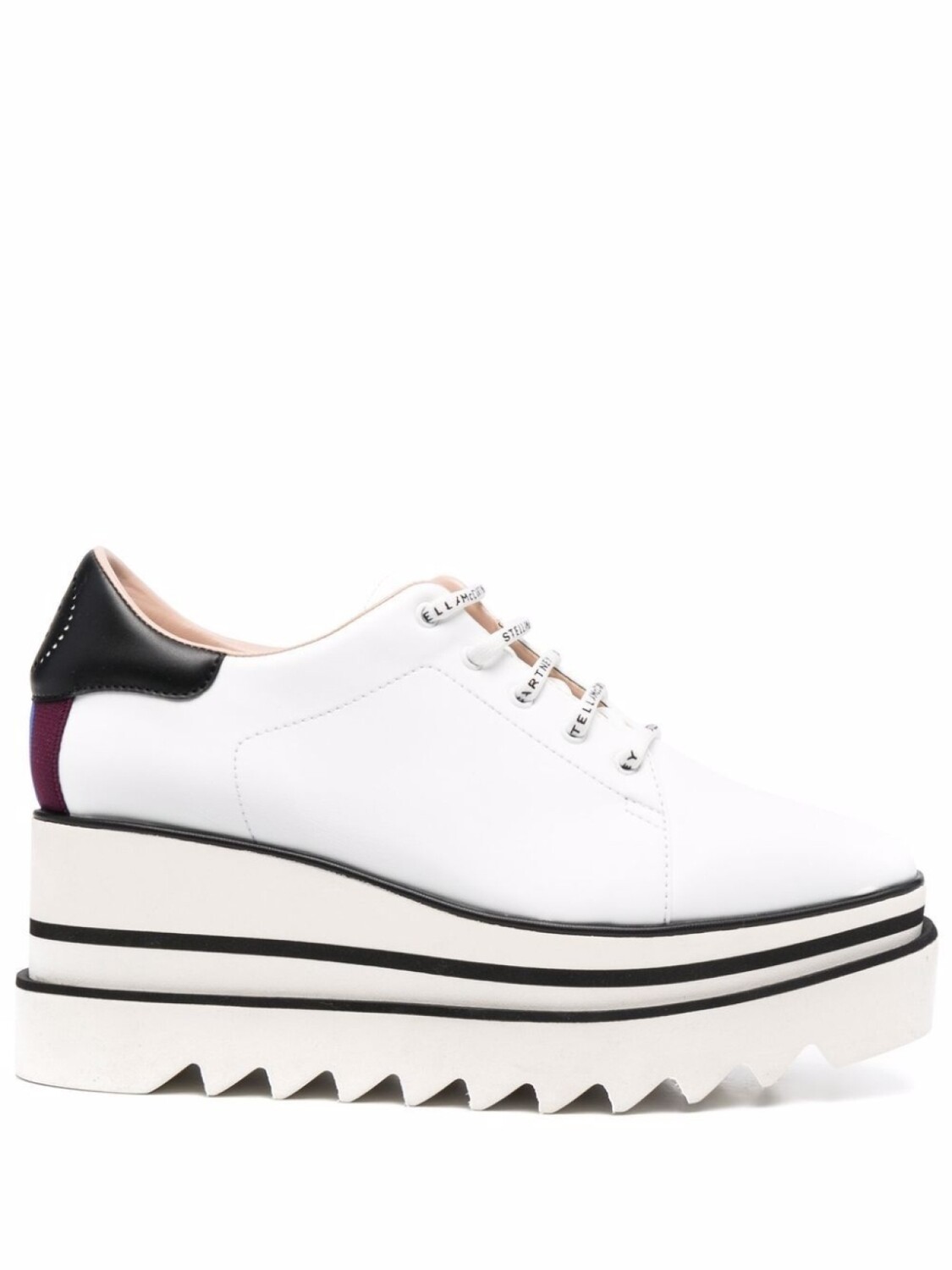 Stella McCartney кроссовки Elyse на платформе, белый