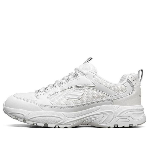 

Кроссовки alertness low-top white Skechers, белый