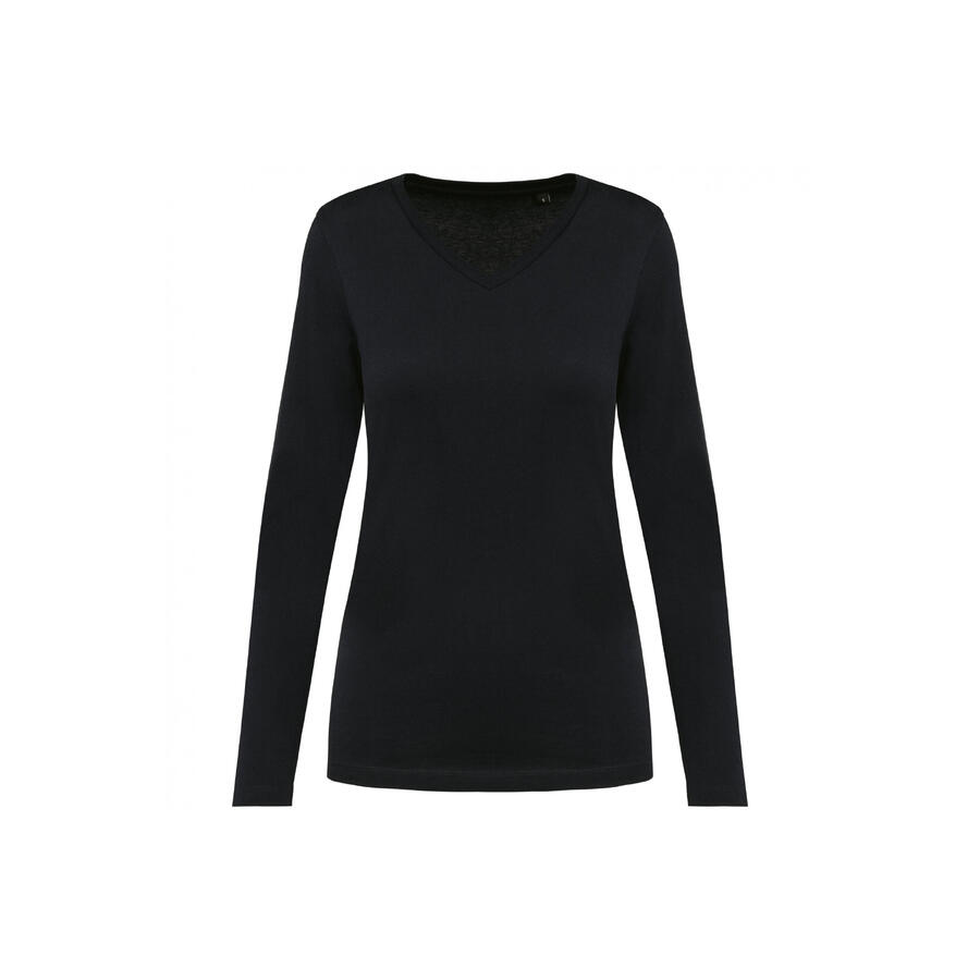 

Рубашка Suprima с длинными рукавами и V-образным вырезом, женская Kariban Premium