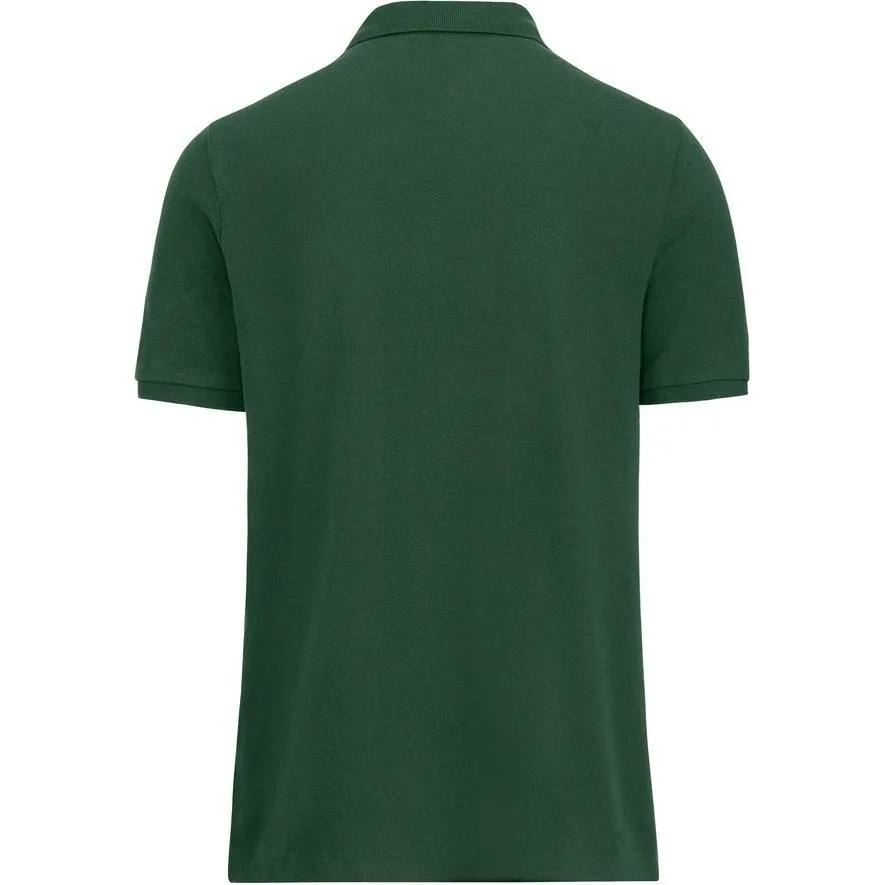 Polo Ralph Lauren Мужская поло зеленого цвета — фото 3