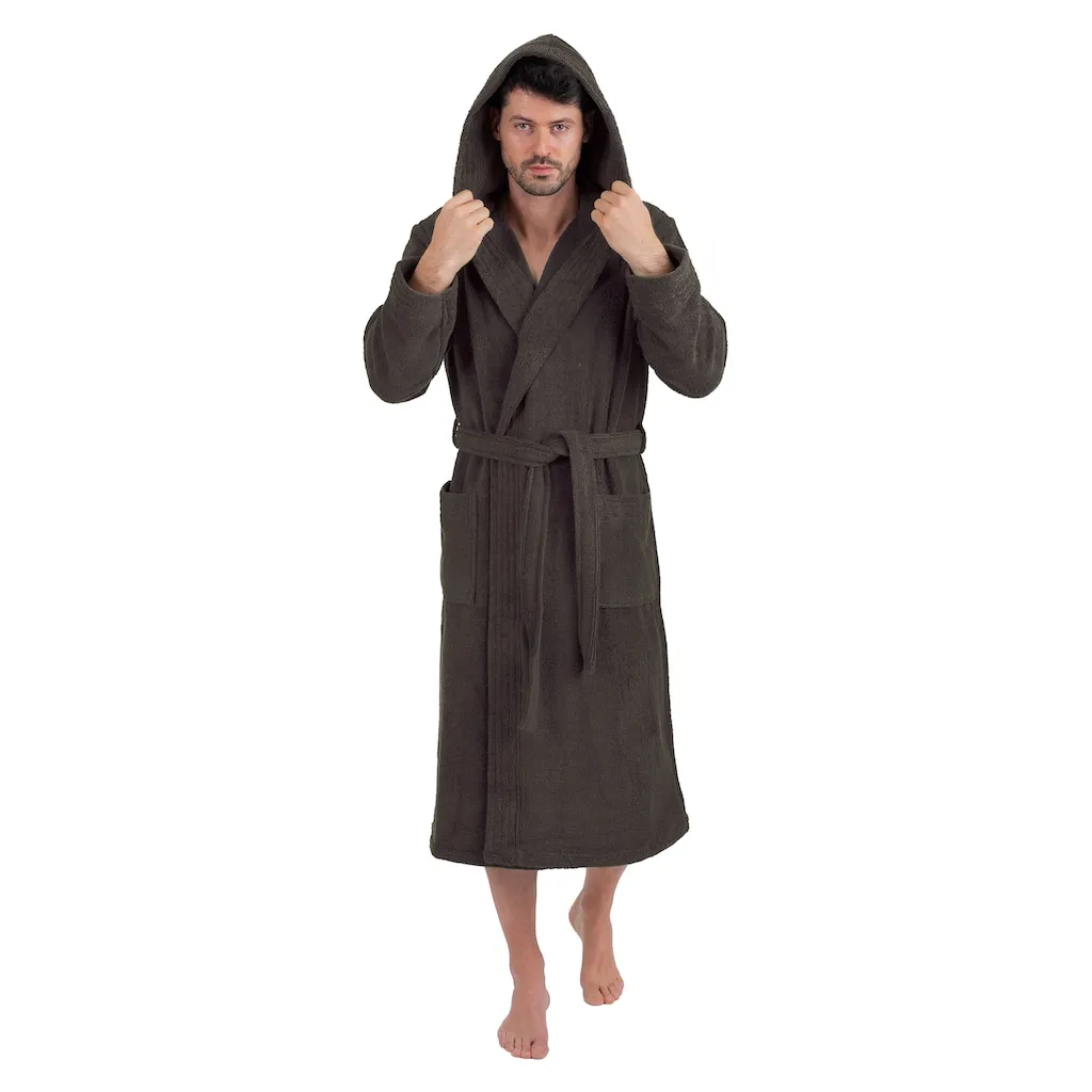 

Вевo fashion Унисекс халат 3006, идеально подходит для сауны и SPA, гостиничный халат, утренний халат, 1 шт., классический элегантный Wewo Fashion, антрацит