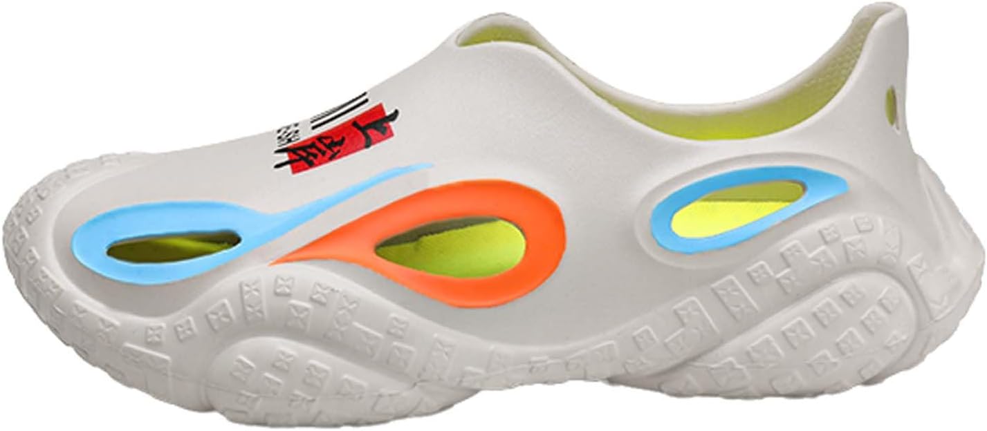 

Сандалии и шлепанцы с отверстиями для мужчин с противоскользящей подошвой для ношения на улице Cyyds, серый