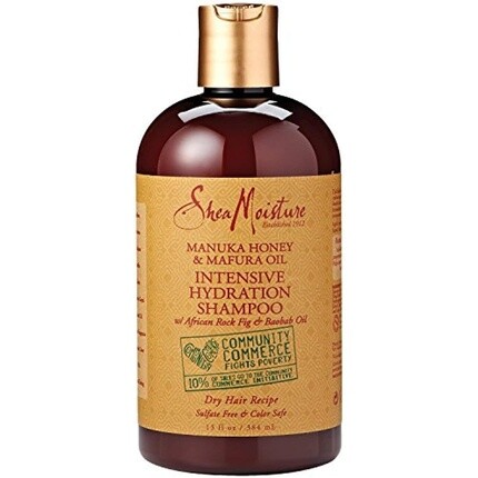 

Shea Moisture Manuka Honey & Mafura Шампунь для интенсивного увлажнения, 13 унций