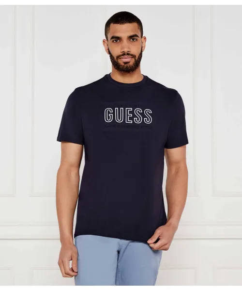 

Футболка Regular fit Guess Jeans, синий