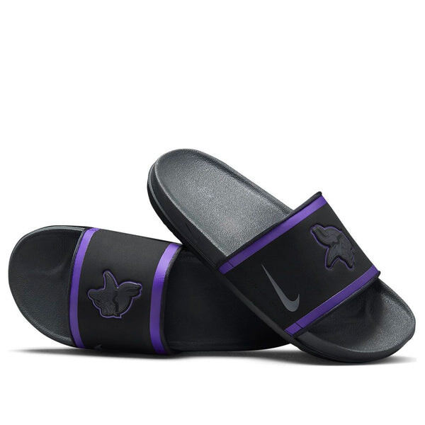 

Тапочки nfl x offcourt slide 'minnesota vikings' Nike, черный