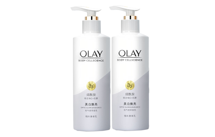 Olay Крем-лосьон для тела Peach Aura Vanilla Fragrance Ultra White, осветляющий и удаляющий темные пятна, 250мл*2 — фото 2