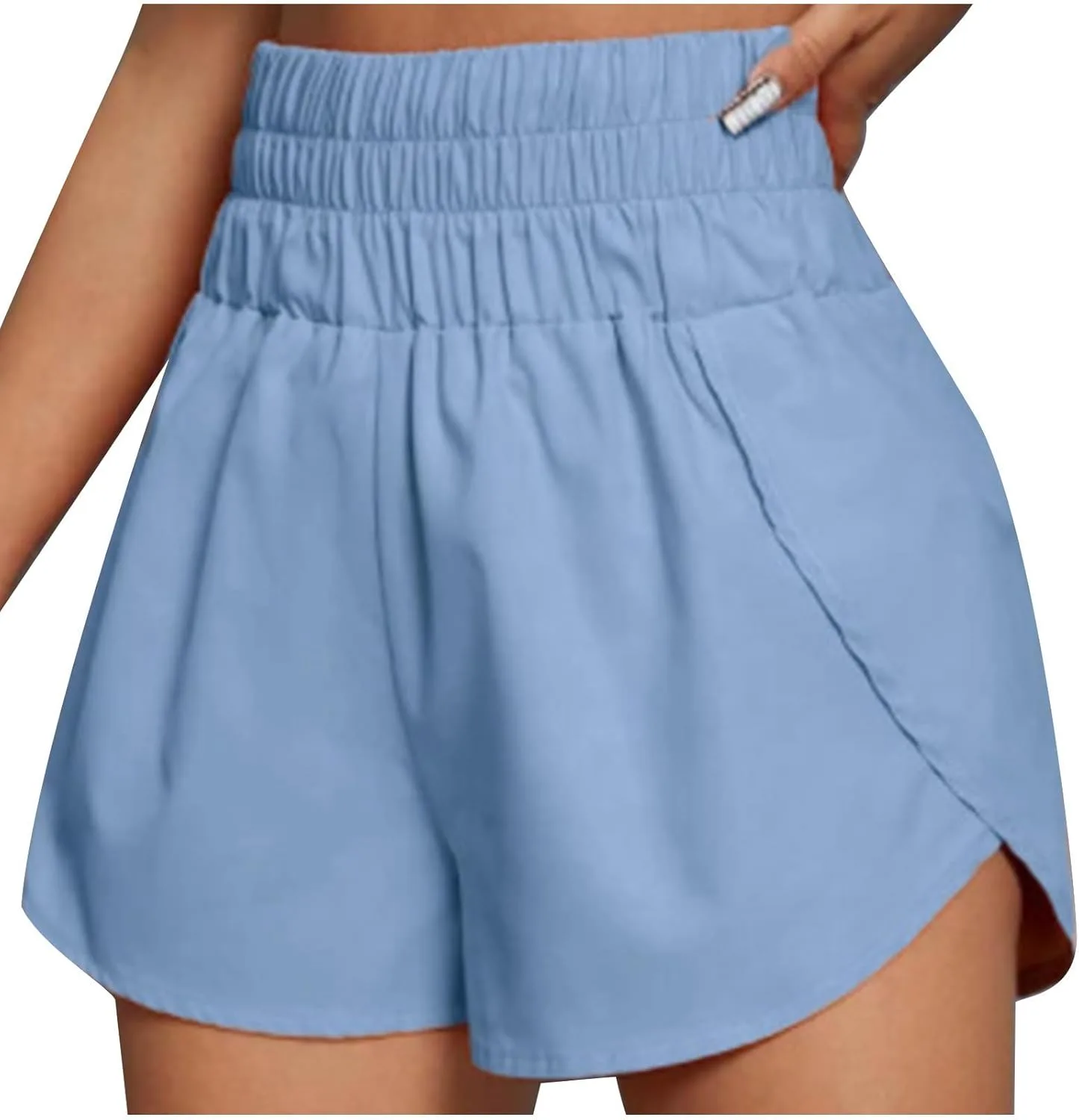 

Спортивные шорты для бега с высокой талией