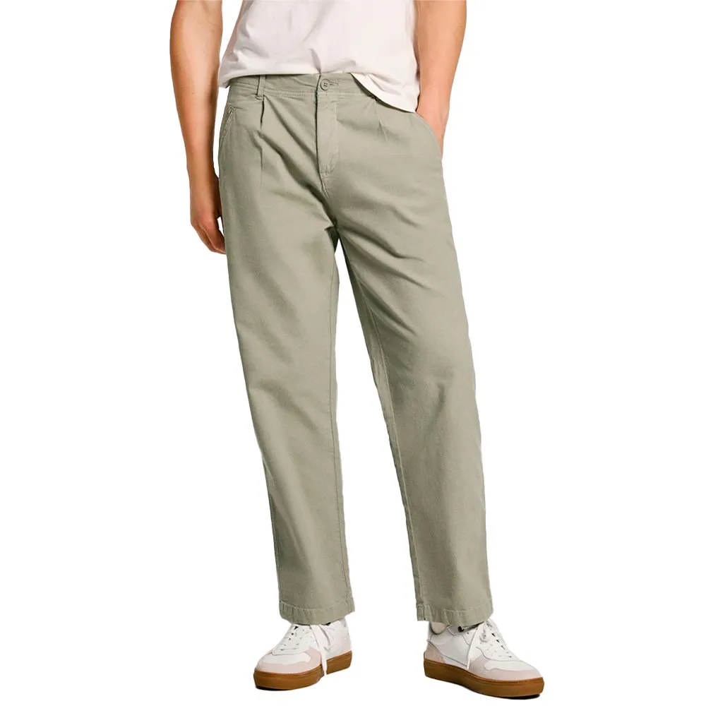 

Брюки Pepe Jeans Comfort Relaxed Fit, бежевый