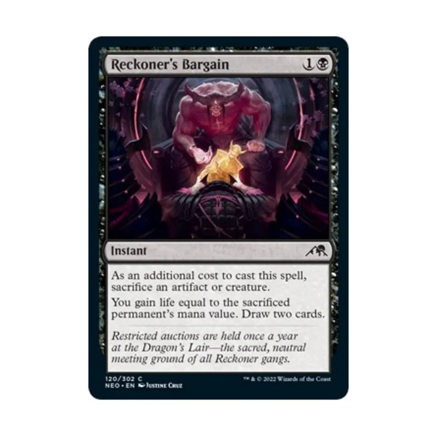 

CCG Сделка мстителя (клавиша C), MTG - Kamigawa : Neon Dynasty