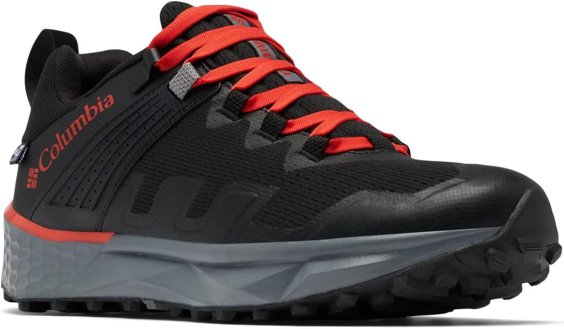 

Columbia Men's Facet 75 Outdry Hiking Shoe, Black/Fiery Red