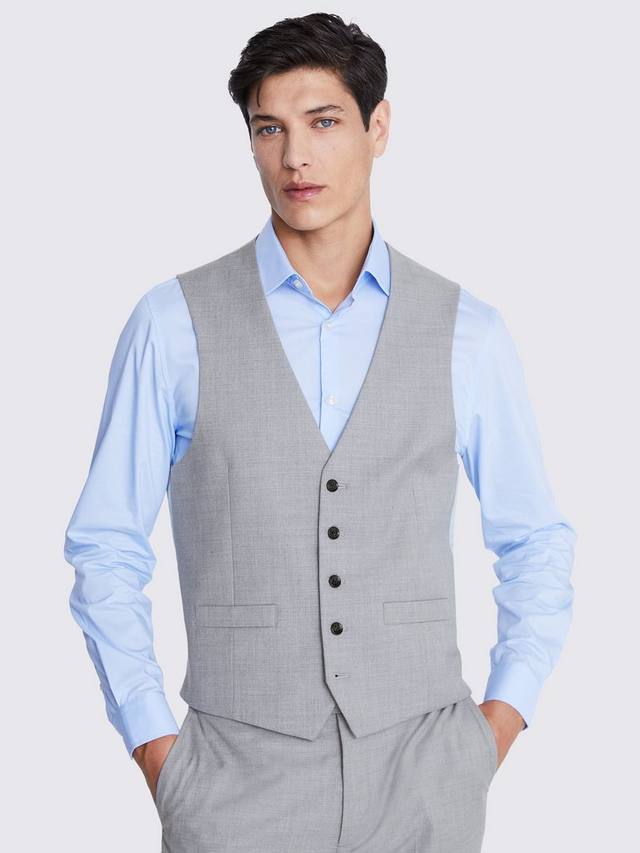 

Свободный жилет на резинке Moss, Light Grey