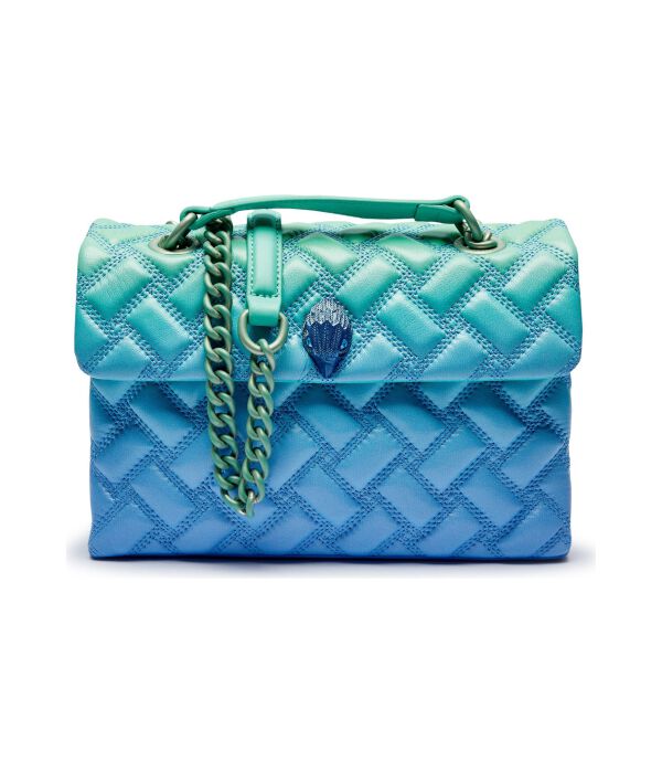 

Кожаная сумка через плечо Kensington Kurt Geiger, синий