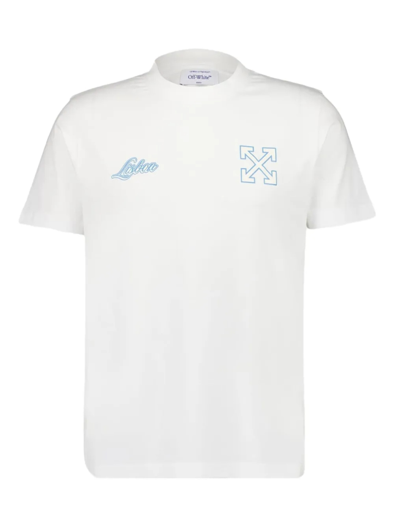 

Футболка с принтом Лиссабон Off-White, белый